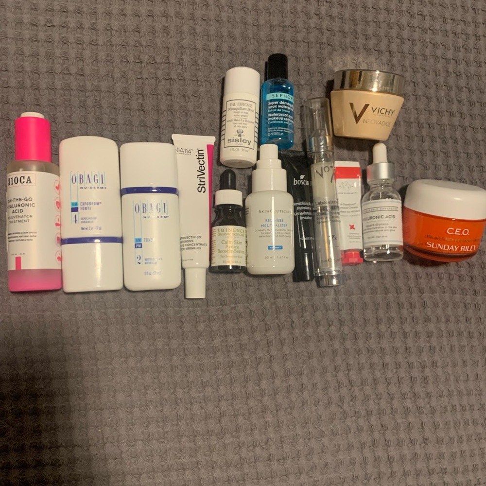 Bundle:obagi Sisley strivectin